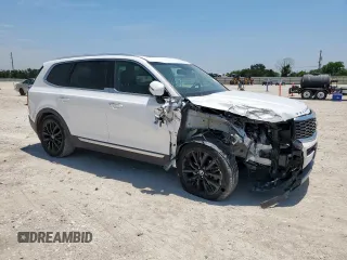 2020 Kia Telluride SX z VIN 5XYP54HC9LG084193, wystawiony jako Copart lot #57148835 z przebiegiem 45 803 mil mil oraz Szkoda całkowita • Salvage title. Historia ofert i sprzedaży dostępna na DreamBid. Obrazek 4.