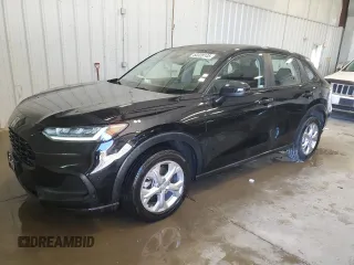 2023 Honda HR-V LX with VIN 3CZRZ2H3XPM733830, listed as a Copart auction lot 53328145 with 27,291 mi miles and Salvage title. Bid and sale history available at DreamBid. Image 1.