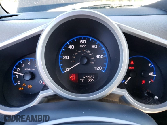 2008 Honda Element EX with VIN 5J6YH27718L010308, listed as a Copart auction lot 45150795 with 124,527 mi miles and Salvage Title. Bid and sale history available at DreamBid. Image 9.