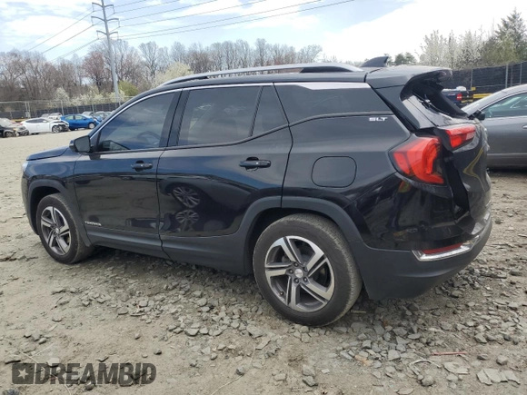2019 GMC Terrain SLT with VIN 3GKALVEV8KL107546, listed as a Copart auction lot 51058485 with 99,866 mi miles and Salvage Title. Bid and sale history available at carsss.com. Image 2.