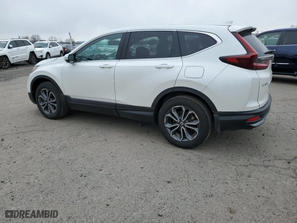2022 Honda CR-V EX-L with VIN 2HKRW2H89NH659622, listed as a Copart auction lot 52549705 with 40,645 mi miles and Salvage Title. Bid and sale history available at carsss.com. Image 2.