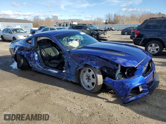 2016 Ford Mustang GT with VIN 1FA6P8CF2G5251755, listed as a Copart auction lot 82155254 with 0 mi miles and Salvage Title. Bid and sale history available at carsss.com. Image 4.
