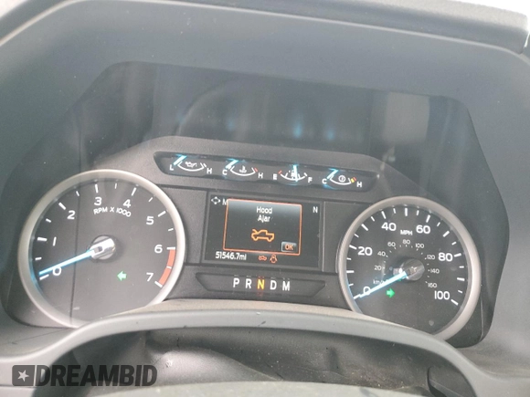 2022 Ford F-250 XL with VIN 1FT7X2BN9NEE86347, listed as a Copart auction lot 83676374 with 51,546 mi miles and Salvage Title. Bid and sale history available at DreamBid. Image 9.