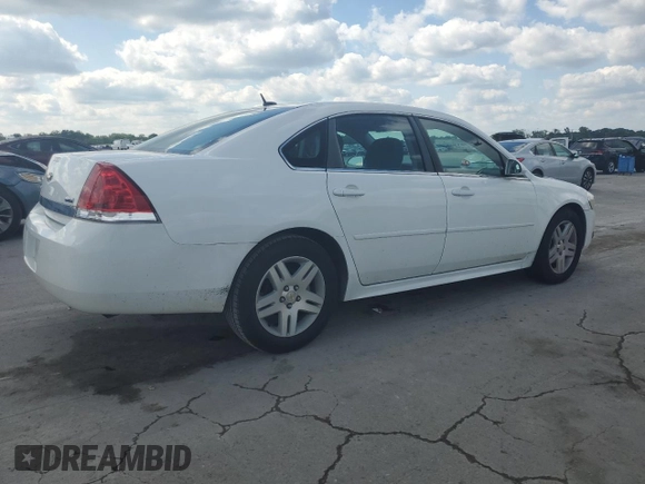 2011 Chevrolet Impala LT Fleet z VIN 2G1WG5EKXB1138108, wystawiony jako Copart lot #56046205 z przebiegiem 85 009 mil mil oraz Szkoda całkowita • Salvage title. Historia ofert i sprzedaży dostępna na DreamBid. Obrazek 3.
