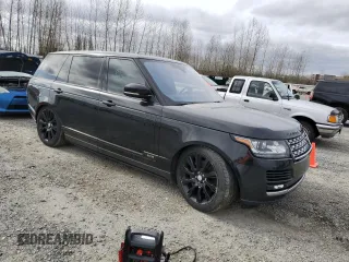 2014 Land Rover Range Rover Supercharged with VIN SALGS3TF7EA193753, listed as a Copart auction lot 48205405 with 122,881 mi miles and Clean title. Bid and sale history available at DreamBid. Image 4.