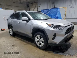 2020 Toyota RAV4 Hybrid XLE with VIN 4T3RWRFV0LU009343, listed as a Copart auction lot 59850075 with 68,768 mi miles and Salvage title. Bid and sale history available at DreamBid. Image 4.
