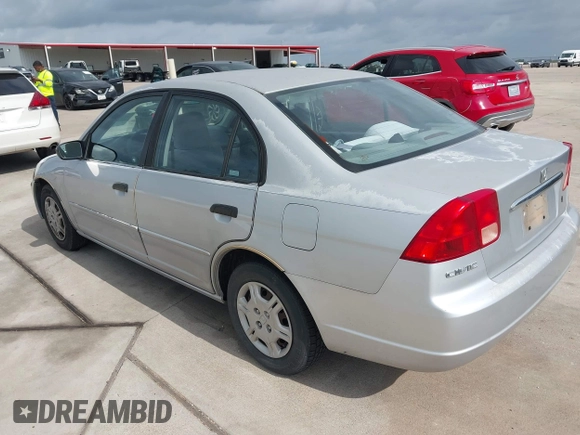2001 Honda Civic LX z VIN 2HGES16571H586185, wystawiony jako IAAI lot #42133861 z przebiegiem 212 773 mil mil oraz . Historia ofert i sprzedaży dostępna na DreamBid. Obrazek 3.