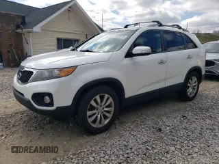 2011 Kia Sorento EX with VIN 5XYKU4A20BG178847, listed as a Copart auction lot 53470775 with 182,288 mi miles and Clean Title. Bid and sale history available at carsss.com. Image 1.