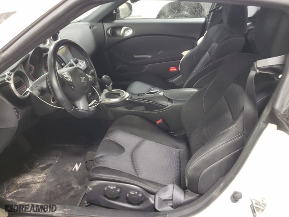 2018 Nissan 370Z Coupe with VIN JN1AZ4EH1JM571302, listed as a Copart auction lot 76838084 with 42002 miles and Salvage Title. Bid and sale history available at carsss.com. Image 7.
