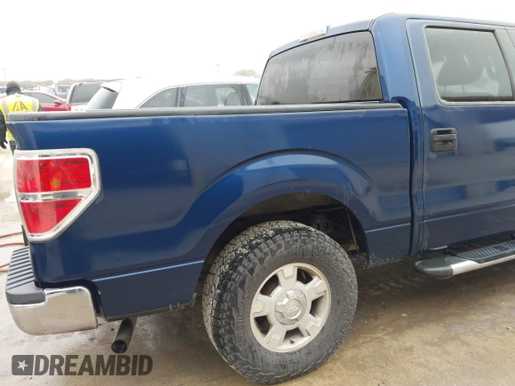 2010 Ford F-150 XL with VIN 1FTFW1CV7AFB77715, listed as a IAAI auction lot 41611973 with 241,644 mi miles. Bid and sale history available at carsss.com. Image 6.