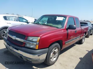 2005 Chevrolet Silverado 1500 Work Truck with VIN 1GCEC19XX5Z149649, listed as a IAAI auction lot 42163894 with 209,131 mi miles. Bid and sale history available at carsss.com. Image 2.