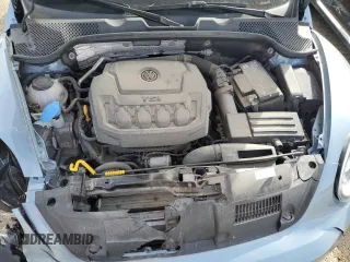 2019 Volkswagen Beetle S with VIN 3VWFD7AT0KM703711, listed as a Copart auction lot 49225535 with 0 mi miles and Salvage Title. Bid and sale history available at carsss.com. Image 11.