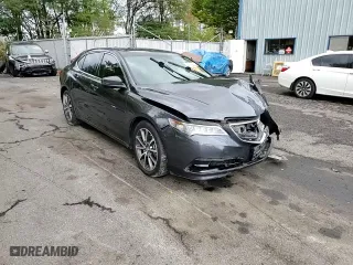 2016 Acura TLX V6 with VIN 19UUB2F38GA006630, listed as a Copart auction lot 74152494 with 101,055 mi miles and Salvage Title. Bid and sale history available at carsss.com. Image 10.