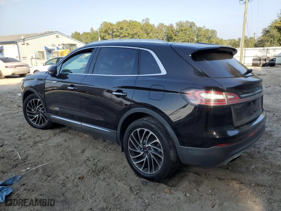 2019 Lincoln Nautilus Reserve with VIN 2LMPJ8L95KBL10912, listed as a Copart auction lot 77166924 with 0 mi miles and Non Repairable. Bid and sale history available at carsss.com. Image 2.