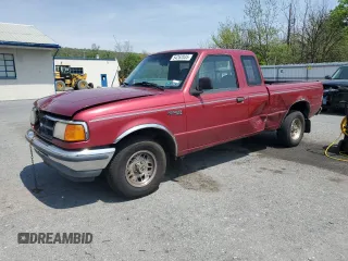 1994 Ford Ranger Splash z VIN 1FTCR14UXRTA90842, wystawiony jako Copart lot #54262035 z przebiegiem 144 904 mil mil oraz Szkoda całkowita • Salvage title. Historia ofert i sprzedaży dostępna na DreamBid. Obrazek 1.