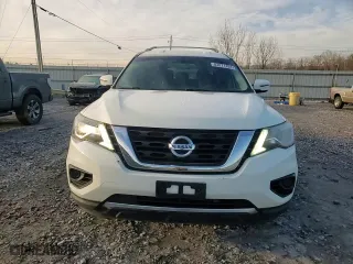 2017 Nissan Pathfinder S with VIN 5N1DR2MN0HC674566, listed as a Copart auction lot 83071494 with 130,135 mi miles and Salvage Title. Bid and sale history available at carsss.com. Image 12.