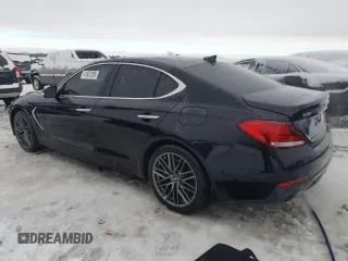 2019 Genesis G70 Advanced with VIN KMTG54LE4KU031988, listed as a Copart auction lot 41607395 with 59,321 mi miles and Non repairable. Bid and sale history available at DreamBid. Image 2.