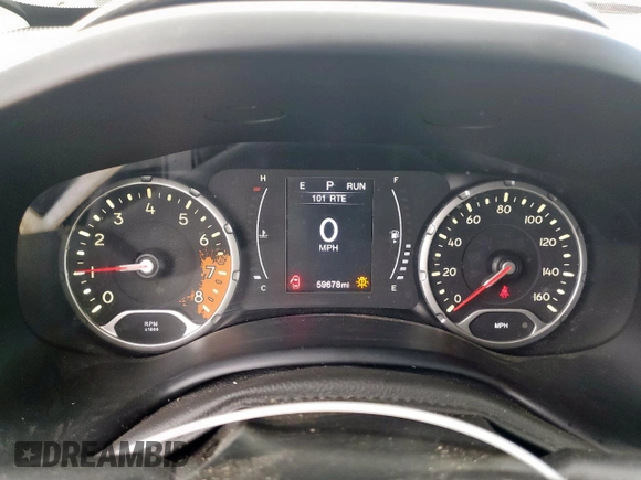 2017 Jeep Renegade Latitude с VIN ZACCJABB3HPF90893, выставлен на аукционе Copart как лот 58820295 с пробегом 59 678 миль миль и Списание • Salvage title. История ставок и продаж доступна на DreamBid. Изображение 9.
