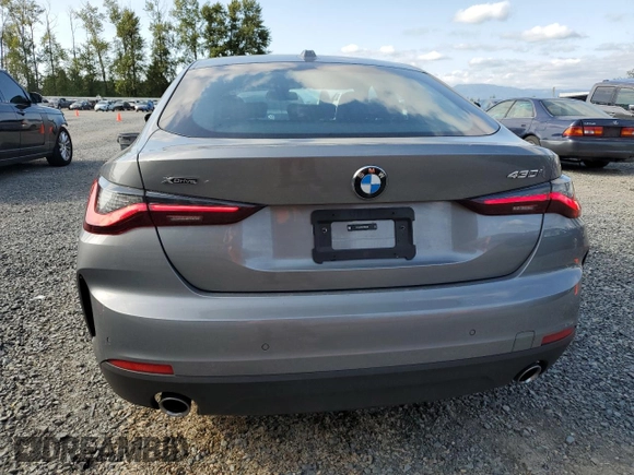 2024 BMW 4 Series 430i xDrive with VIN WBA73AV02RFS05136, listed as a Copart auction lot 59541245 with 11,677 mi miles and Salvage title. Bid and sale history available at DreamBid. Image 6.