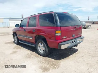 2004 Chevrolet Tahoe LS with VIN 1GNEC13V24J326786, listed as a IAAI auction lot 42036820 with 186,073 mi miles. Bid and sale history available at carsss.com. Image 3.