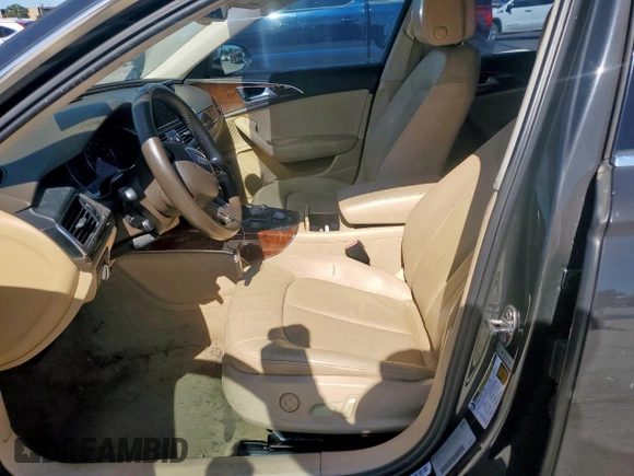 2013 Audi A6 Premium Plus with VIN WAUDFAFC5DN063589, listed as a Copart auction lot 66047015 with 108,569 mi miles and Clean title. Bid and sale history available at DreamBid. Image 7.