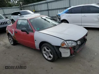 1992 Honda del Sol Si with VIN JHMEH61600S301100, listed as a Copart auction lot 81307974 with 260,197 mi miles and Salvage Title. Bid and sale history available at carsss.com. Image 4.