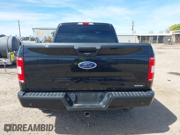 2018 Ford F-150 XL with VIN 1FTEX1EP7JFC21008, listed as a IAAI auction lot 42072145 with 102,679 mi miles and . Bid and sale history available at DreamBid. Image 16.