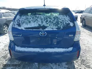 2012 Toyota Prius v Two with VIN JTDZN3EU2C3031372, listed as a IAAI auction lot 41614039 with 128,040 mi miles. Bid and sale history available at carsss.com. Image 16.