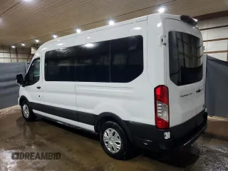 2023 Ford Transit Passenger XL z VIN 1FBAX2C84PKA94044, wystawiony jako Copart lot #58401205 z przebiegiem 42 644 mil mil oraz Tytuł czysty. Historia ofert i sprzedaży dostępna na DreamBid. Obrazek 2.