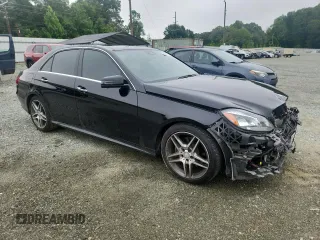 2016 Mercedes-Benz E 350 Luxury with VIN WDDHF8JB1GB276661, listed as a Copart auction lot 64076795 with 135,396 mi miles and Salvage title. Bid and sale history available at DreamBid. Image 4.