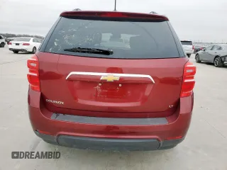 2017 Chevrolet Equinox LT with VIN 2GNALCEK9H6203695, listed as a Copart auction lot 46332975 with 129,781 mi miles and Salvage Title. Bid and sale history available at DreamBid. Image 6.