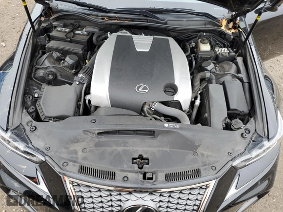 2017 Lexus IS 350 with VIN JTHCE1D22H5013734, listed as a Copart auction lot 80974524 with 89,820 mi miles and Salvage title. Bid and sale history available at DreamBid. Image 11.