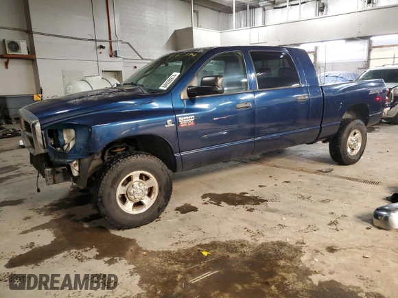2008 Dodge Ram 2500 SXT with VIN 3D7KS29A78G204513, listed as a Copart auction lot 84928974 with 173,313 mi miles and Salvage Title. Bid and sale history available at carsss.com. Image 1.