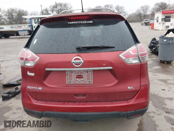 2016 Nissan Rogue SV with VIN 5N1AT2MT5GC864168, listed as a IAAI auction lot 41532141 with 101,833 mi miles. Bid and sale history available at carsss.com. Image 17.