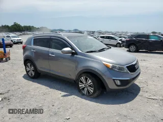 2016 Kia Sportage EX with VIN KNDPC3AC0G7853676, listed as a Copart auction lot 62220545 with 60,385 mi miles and Salvage title. Bid and sale history available at DreamBid. Image 4.