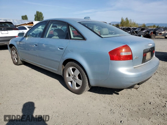 2004 Audi A6 3.0L with VIN WAULT64B84N071424, listed as a Copart auction lot 74786724 with 172,383 mi miles and Salvage Title. Bid and sale history available at carsss.com. Image 2.
