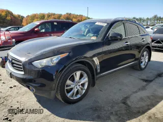 2013 Infiniti FX with VIN JN8CS1MW7DM174582, listed as a Copart auction lot 75752894 with 181,335 mi miles and Clean Title. Bid and sale history available at carsss.com. Image 1.
