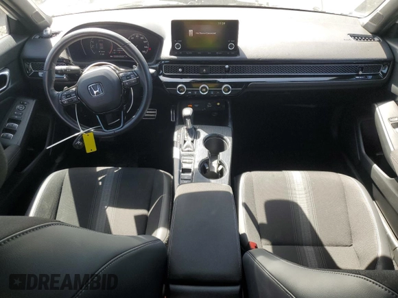 2023 Honda Civic Sport with VIN 19XFL2H83PE004438, listed as a Copart auction lot 54172415 with 15,938 mi miles and Salvage Title. Bid and sale history available at DreamBid. Image 8.