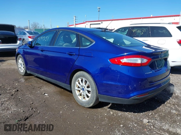 2016 Ford Fusion S z VIN 1FA6P0G73G5125666, wystawiony jako IAAI lot #41973151 z przebiegiem 100 851 mil mil oraz . Historia ofert i sprzedaży dostępna na DreamBid. Obrazek 3.