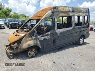 2020 Ford Transit Passenger XL with VIN 1FBAX2XGXLKA08747, listed as a Copart auction lot 66141634 with Not Provided miles and Non Repairable. Bid and sale history available at carsss.com. Image 1.