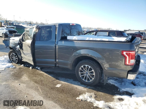 2017 Ford F-150 XL with VIN 1FTEX1C83HKC43441, listed as a Copart auction lot 88165905 with 80,903 mi miles and Salvage Title. Bid and sale history available at carsss.com. Image 2.