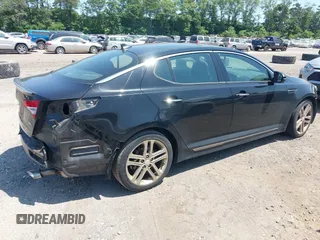 2013 Kia Optima SX with VIN 5XXGR4A67DG120512, listed as a IAAI auction lot 42585649 with 52,436 mi miles and . Bid and sale history available at DreamBid. Image 4.