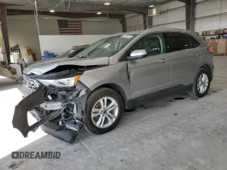 2020 Ford Edge SEL with VIN 2FMPK4J93LBB45500, listed as a Copart auction lot 52279925 with 53,134 mi miles and Salvage Title. Bid and sale history available at carsss.com. Image 1.