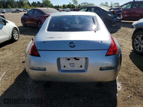 2004 Nissan 350Z Touring with VIN JN1AZ34D64T151960, listed as a Copart auction lot 69607824 with 106,607 mi miles and Salvage Title. Bid and sale history available at carsss.com. Image 6.