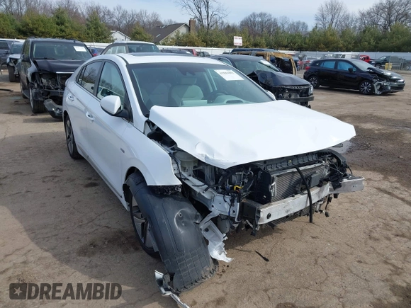 2020 Hyundai Ioniq Preferred with VIN KMHC85LC0LU196104, listed as a IAAI auction lot 41844402 with 63,144 mi miles and . Bid and sale history available at DreamBid. Image 1.