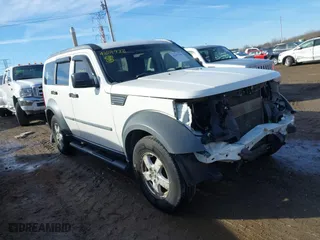 2008 Dodge Nitro SXT with VIN 1D8GU28K18W113714, listed as a IAAI auction lot 41671938 with 118,629 mi miles. Bid and sale history available at carsss.com. Image 1.