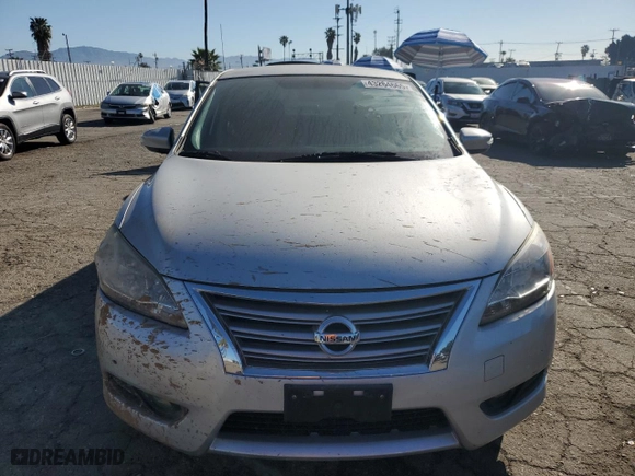 2013 Nissan Sentra SL with VIN 3N1AB7AP6DL676998, listed as a Copart auction lot 43264665 with 0 mi miles and Salvage Title. Bid and sale history available at carsss.com. Image 5.