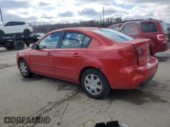 2006 Mazda 3 i with VIN JM1BK12F261417102, listed as a Copart auction lot 48043915 with 201,028 mi miles and Salvage Title. Bid and sale history available at carsss.com. Image 2.