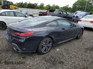 2019 BMW 8 Series M850i xDrive with VIN WBABC4C5XKBU95875, listed as a Copart auction lot 61893343 with 17,250 mi miles. Bid and sale history available at carsss.com. Image 3.