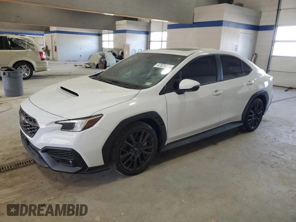 2022 Subaru WRX Limited with VIN JF1VBAL66N9028559, listed as a Copart auction lot 47025075 with 18,095 mi miles and Salvage title. Bid and sale history available at DreamBid. Image 1.